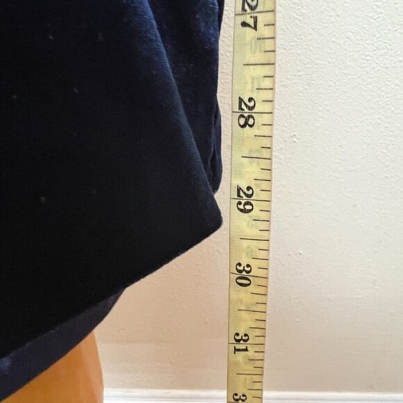 City Studios Womens Juniors Velvet Embellished Sheath Dress Sz 11 in Blue - Picture 6 of 9